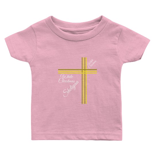 White Christmas Sheliyaa Baby T Shirts