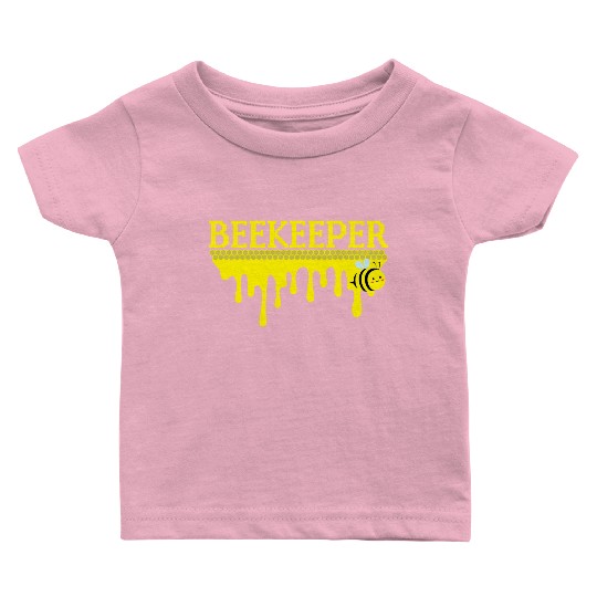 Bee Keeper Beekeeper, Funny Bee Hive Honey Lover Baby T Shirts