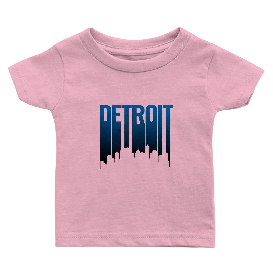 Detroit Michigan Baby T Shirts