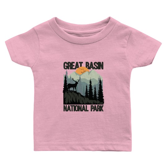 Great Basin National Park Mountains Wilderness Baby T Shirts