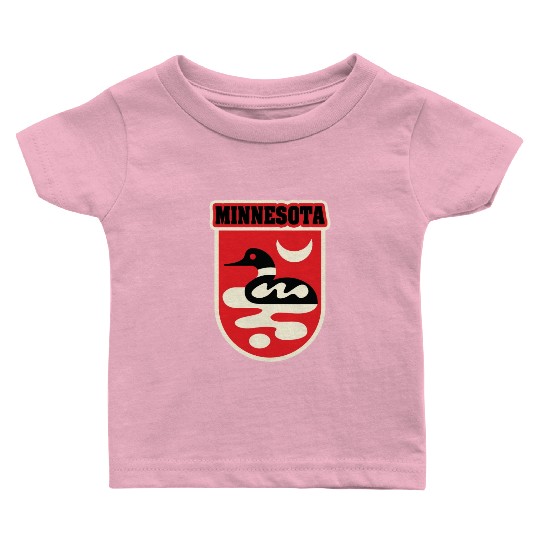 US States MINNESOTA Baby T Shirts