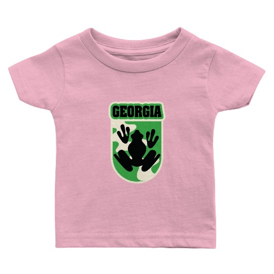 US States GEORGIA Baby T Shirts