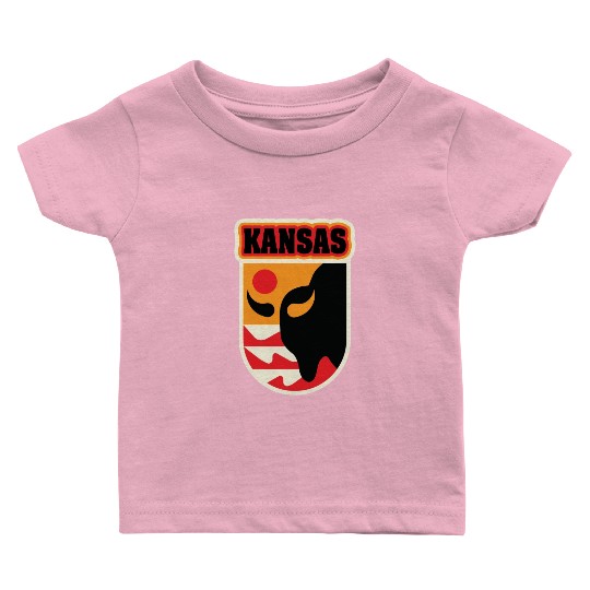 US States KANSAS Baby T Shirts