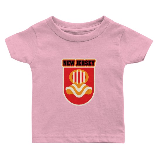 US States NEW JERSEY Baby T Shirts