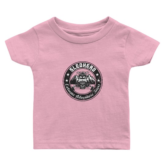 Sledhead Extreme Adventure Tours Baby T Shirts