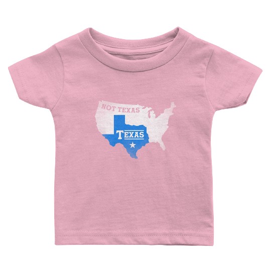 Big Texas Design for proud Texans Baby T Shirts