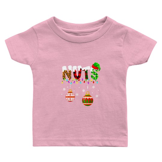 Funny Chest Nuts Couples Christmas Chestnuts Xmas Baby T Shirts