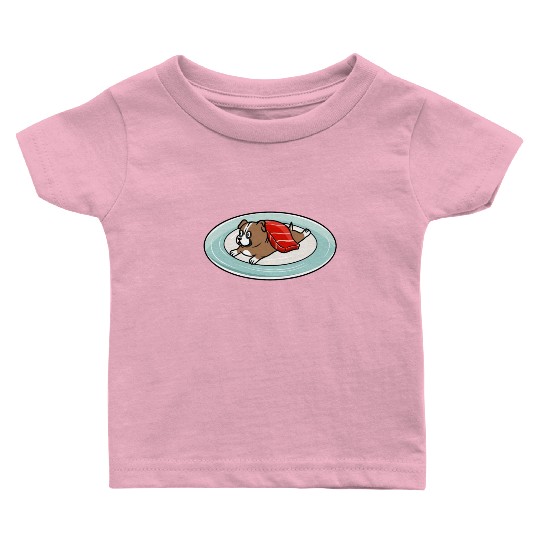 Boxer Dog Nigiri Sushi Baby T Shirts