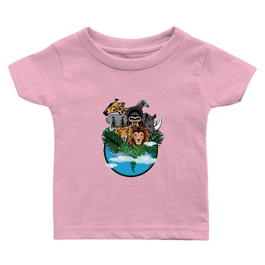 Wildlife Earth Animals Animal Welfare Gift Baby T Shirts