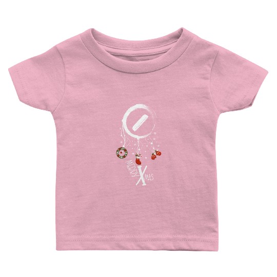 musical instrument dreamcatcher Christmas Harmonic Baby T Shirts