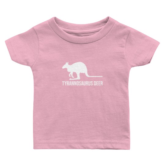 Funny Kangaroo Tyrannosaurus Deer Baby T Shirts