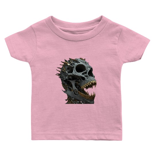 Skull Bling Baby T Shirts