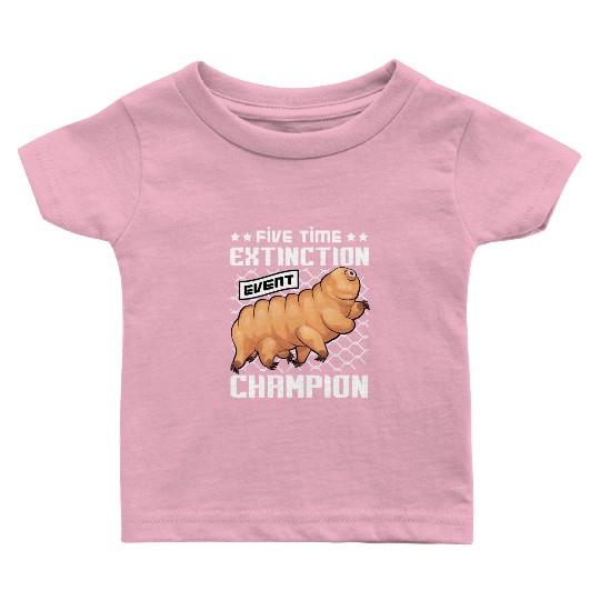 Moss Piglet Science Biology Tardigrade Lover Baby T Shirts