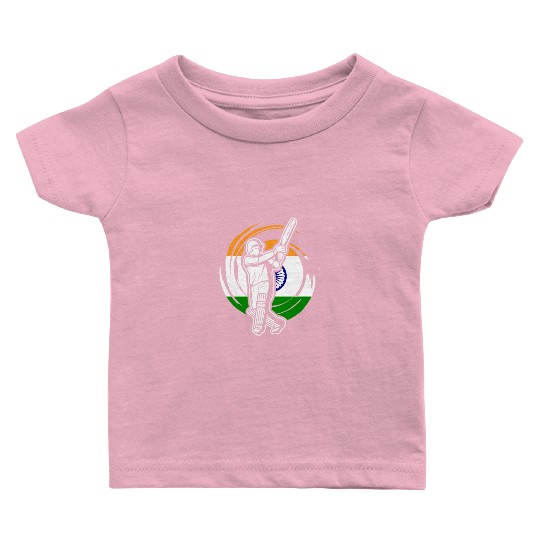 India Cricket Player Baby T Shirts