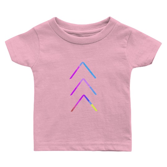 Down Syndrome Awareness 3 Arrow Support Baby T Shirts