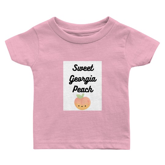 Sweet Georgia Peach Baby T Shirts