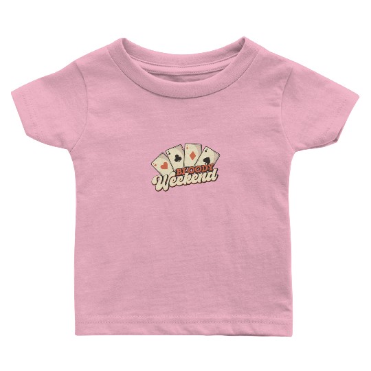 Poker Casino Poker Player Gambling Roulette Baby T Shirts
