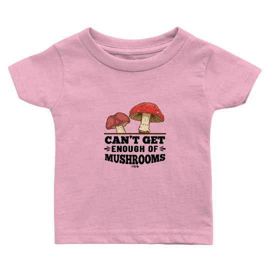 Nature vegan Forest Mushroom mushroom pan Baby T Shirts