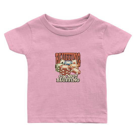 Poker Casino Poker Player Gambling Roulette Baby T Shirts