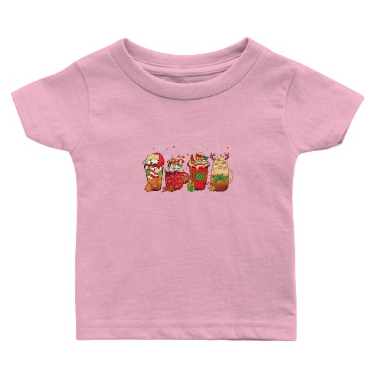 Hot Chocolate Cup Peppermint Mocha Baby T Shirts