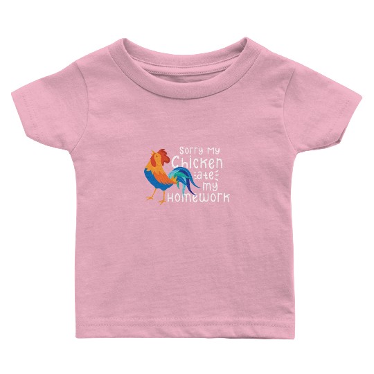 Chicken Farmer Gift Funny Chickens Country Farm Baby T Shirts