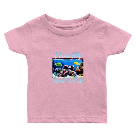 Saltwater aquarium coral fish Baby T Shirts