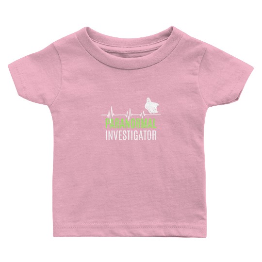 Ghost Hunting Paranormal Investigator Baby T Shirts