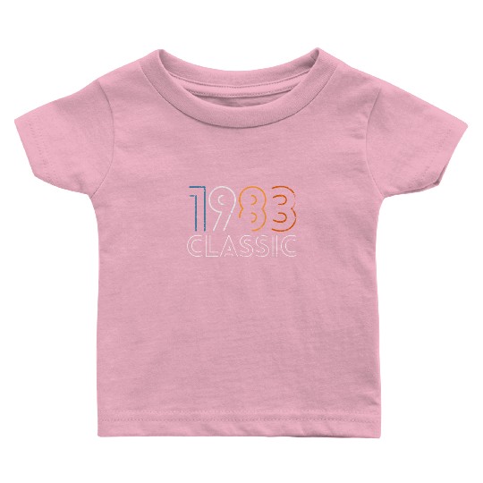 40 Years Vintage 1983 Retro 40th Birthday Baby T Shirts