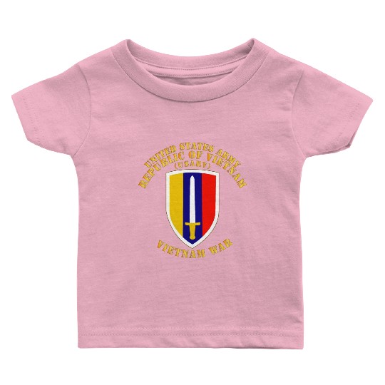 Army US Army Vietnam USARV Vietnam War Baby T Shirts