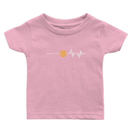 Bitcoin Cryptocurrency Bitcoin BTC Baby T Shirts