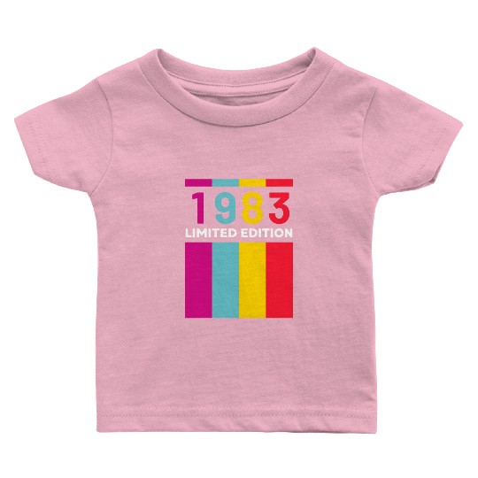 40 Years Vintage 1983 Retro 40th Birthday Baby T Shirts