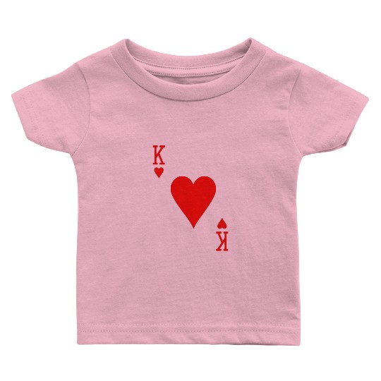 King Of Hearts Matching Couple Saint Valentine's D Baby T Shirts