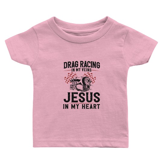 Drag Racing Race Car Drag Racing Baby T Shirts