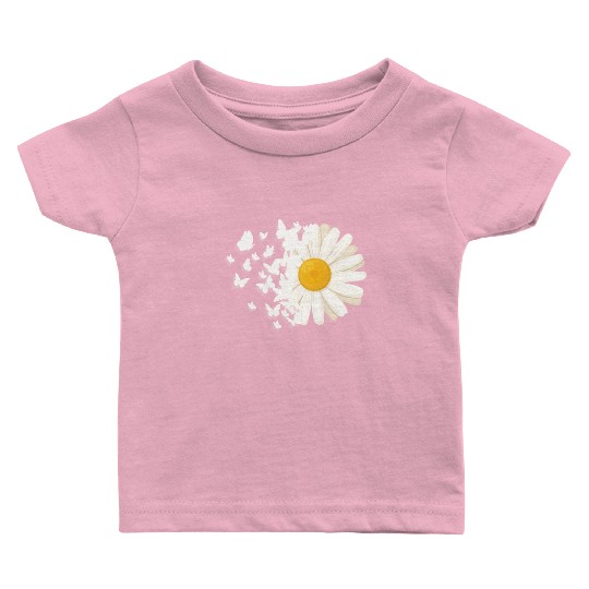 Marguerites Daisy Summer Daisies Flower Garden Baby T Shirts