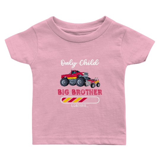 Big brother car monstertruck Baby T Shirts