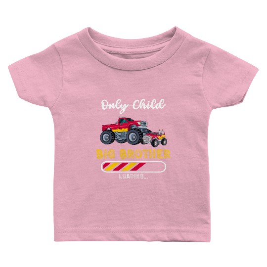 Big brother car monstertruck Baby T Shirts