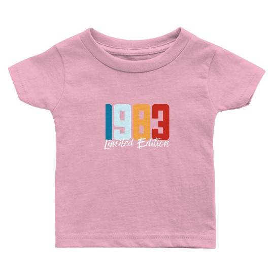 40 Years Vintage 1983 Retro 40th Birthday Baby T Shirts