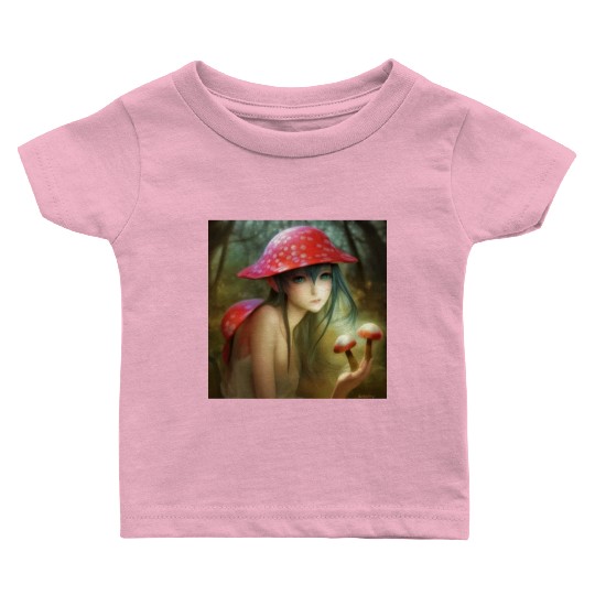 Fungi Fairy Baby T Shirts