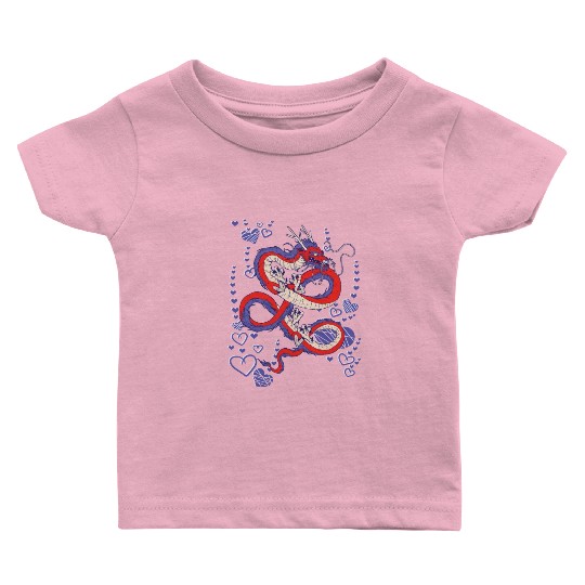 Cooler Japanese dragon Baby T Shirts