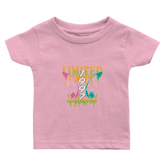 1997 Born Limited Edition Butterfly Gift Baby T Shirts