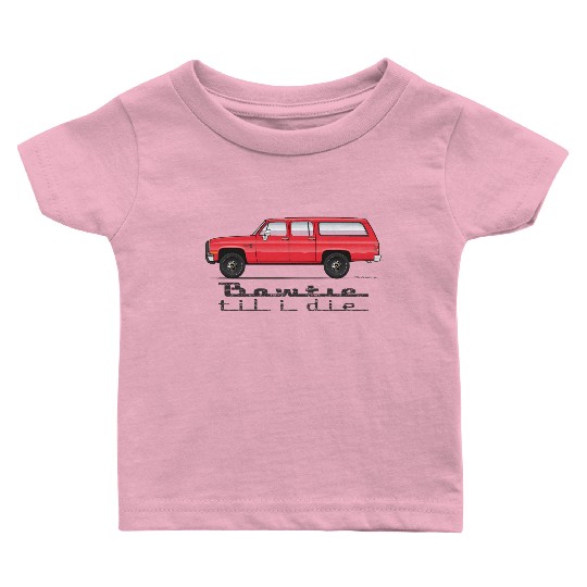 bowtie Cardinal Red Baby T Shirts