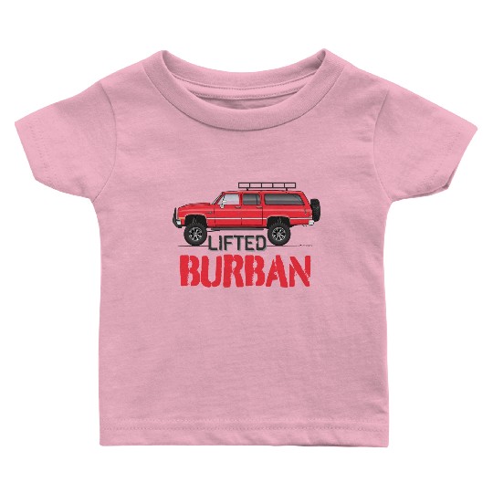 burban Cardinal Red Baby T Shirts