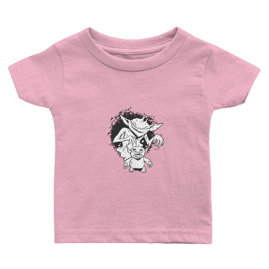 Scary creepy baby ufo Scary creepy baby ufo inspir Baby T Shirts