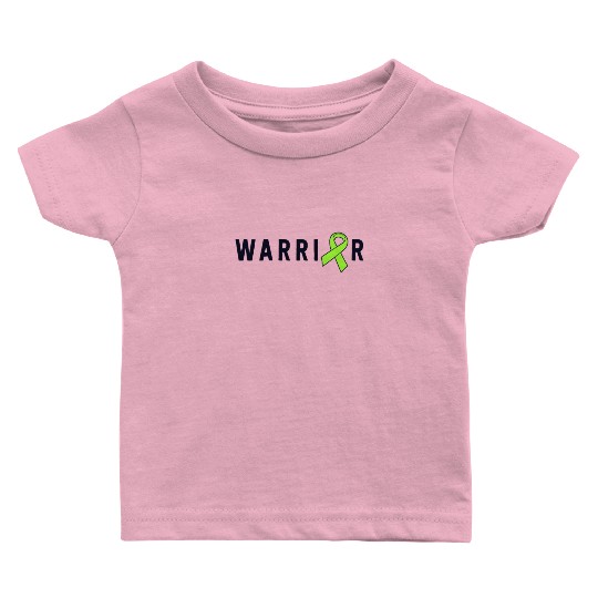 Warrior Lime Green Awareness Ribbon Lyme Disease Baby T Shirts
