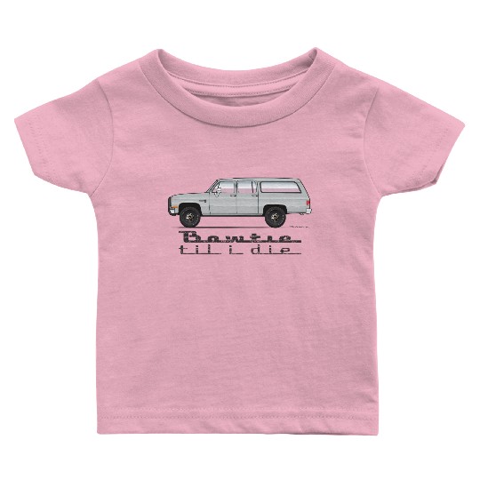 bowtie Light Silver Baby T Shirts