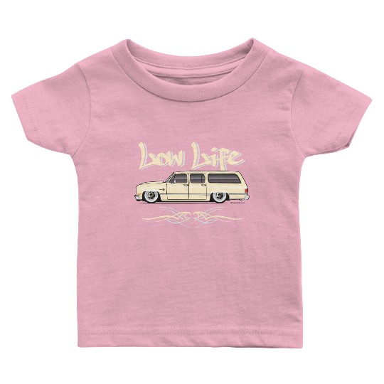 low life Santa Fe Tan Baby T Shirts