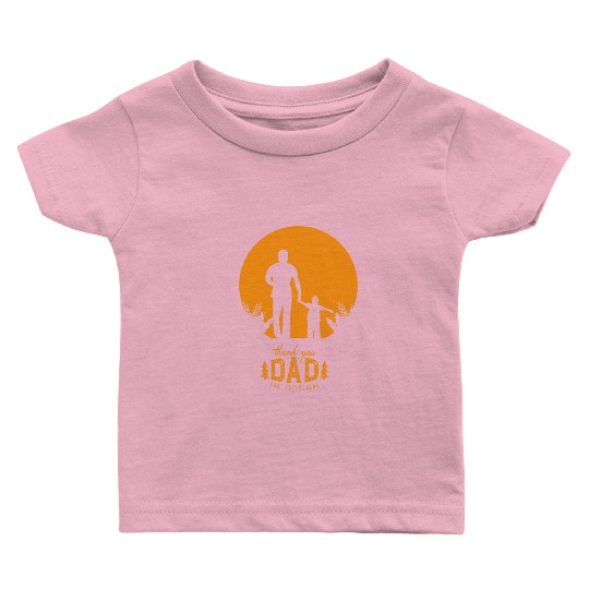 Dad Thank You Baby T Shirts