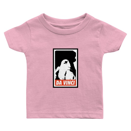 Leonardo Da Vinci Baby T Shirts