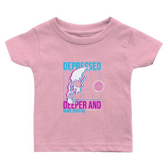 Depressed Streetwear Baby T Shirts