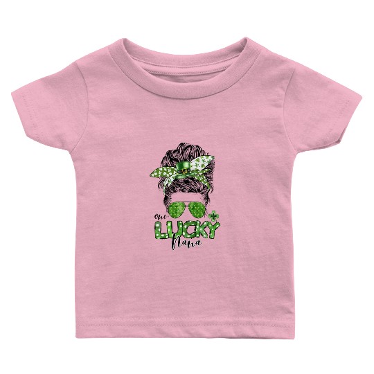 One Lucky Nana Matching Family St Patricks Day Baby T Shirts